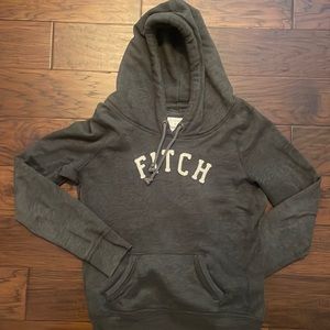 Abercrombie & Fitch 1892 gray hooded sweatshirt